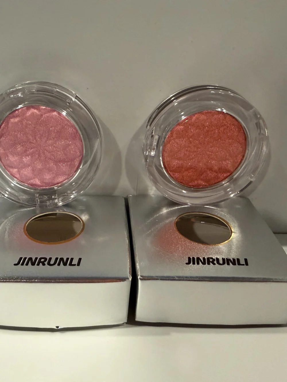 Shimmer Blush Duo in Pink & Coral